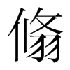 翛的韓國明朝體