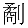 劀的韓國(guó)明朝體