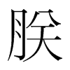 朕的韓國(guó)明朝體
