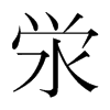 澩的韓國明朝體